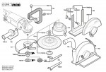 Bosch 0 601 754 173 Gws 23-230 Angle Grinder 230 V / Eu Spare Parts